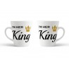 Kubek latte I'm her king