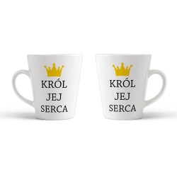 Kubek latte Król jej serca